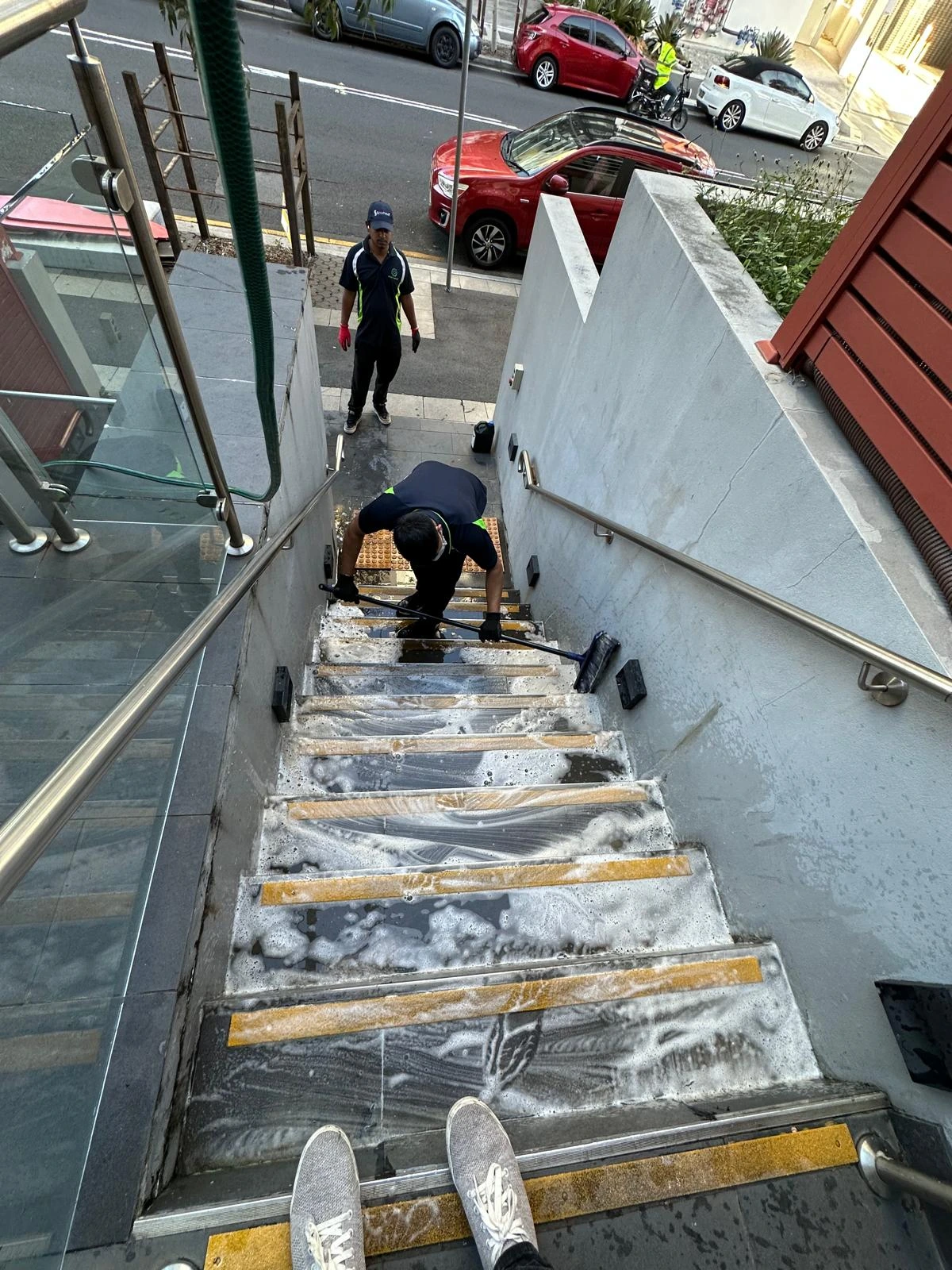 Smart Serve commercial cleaning work