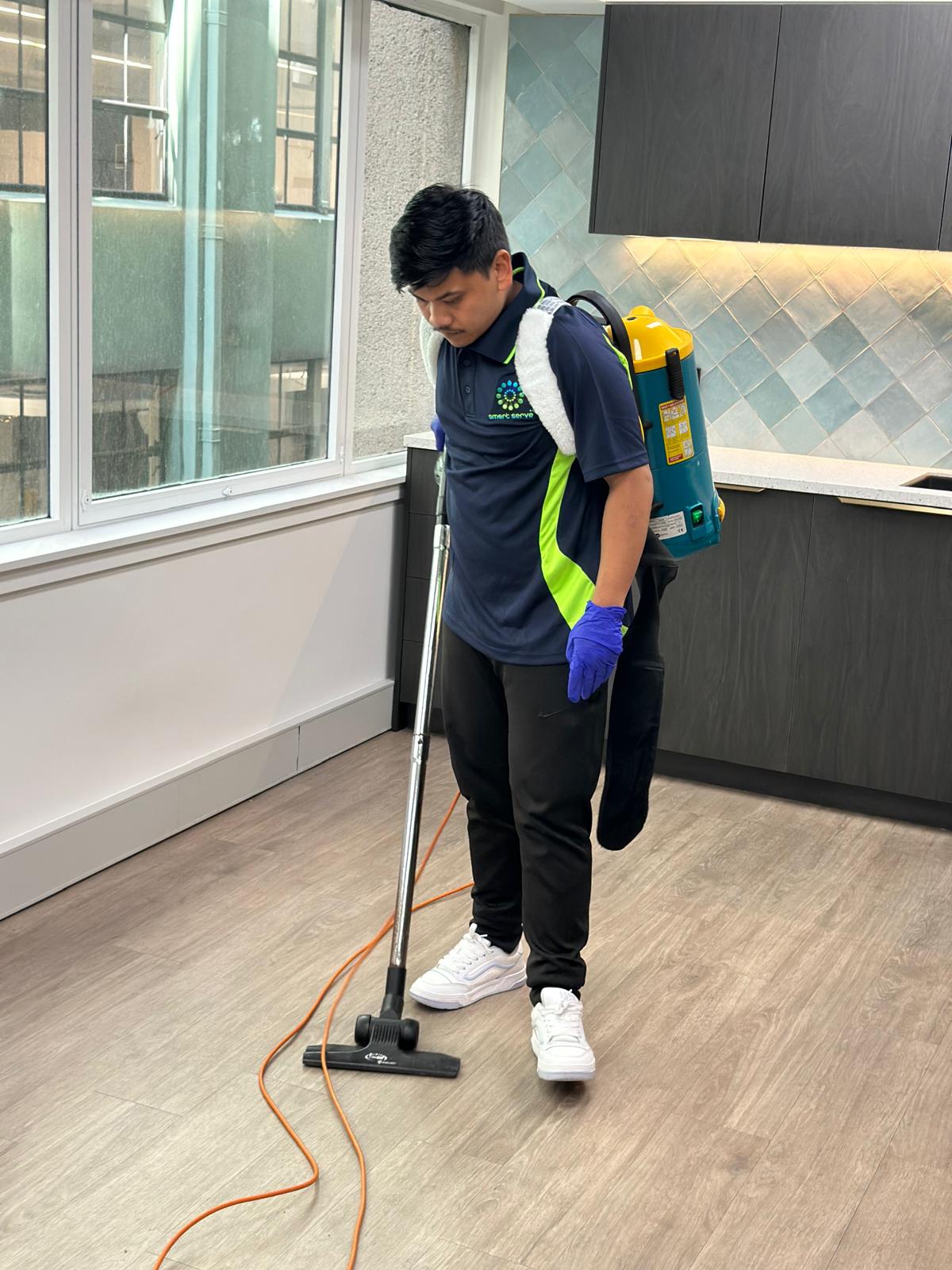 Smart Serve commercial cleaning work